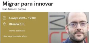 Conferencia: “Migrar para innovar: ciencia, identidad y nanotecnología en movimiento”.
